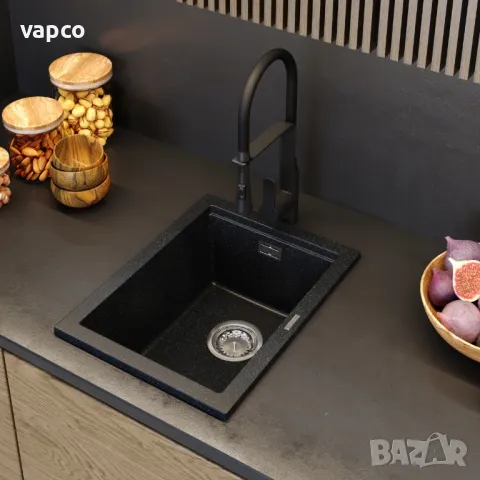 Компактна гранитна мивка Granitan Tuga 38см, снимка 2 - Мивки - 47602783