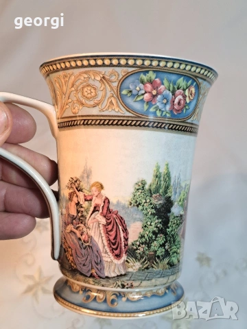 порцеланова чаша Somerton green 31/1, снимка 3 - Чаши - 53010676