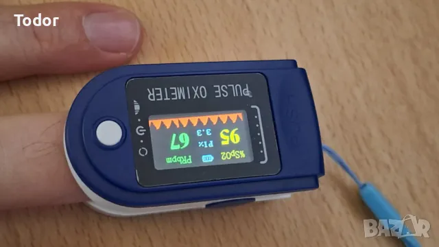 Пулсометър Finger Pulse Oximeter, снимка 4 - Уреди за диагностика - 49137106