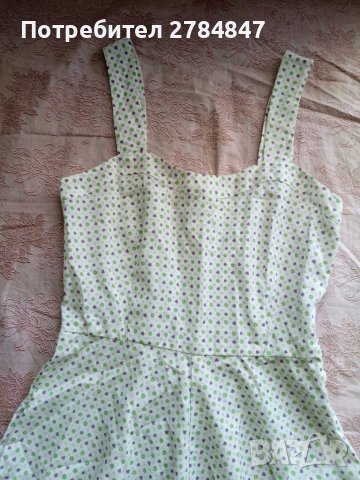 Лятна дамска рокля с презрамки , снимка 4 - Рокли - 41000484