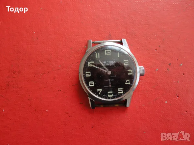 Мъжки швейцарски часовник Armida 17 rubins , снимка 3 - Мъжки - 47406853