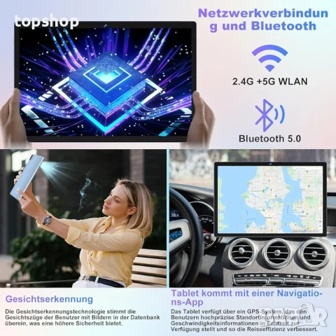 Пълен Комплект Таблет-Лаптоп 10.1" BIGEDY B29 – Android 14, 22GB RAM, 128GB  , снимка 7 - Таблети - 53386284