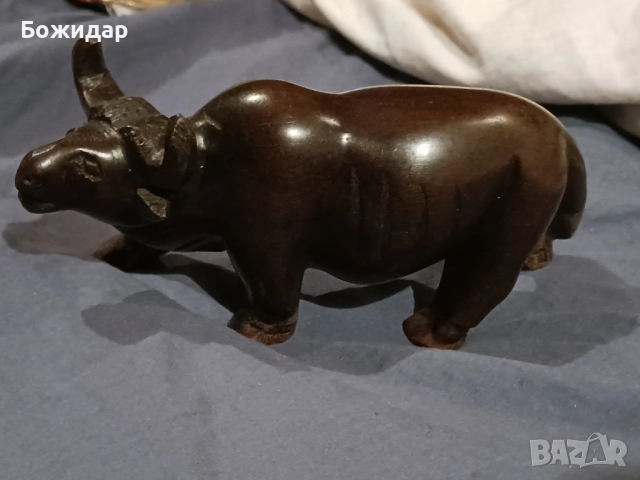 Абаносова дърворезба. Бивол. Африка.90те.г.