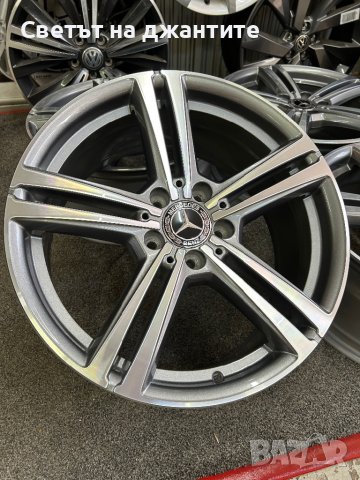 Джанти 18 Цола 5х112 Mercedes E Klass S Klass GLC  GLB Оригинални Демо, снимка 4 - Гуми и джанти - 42325180