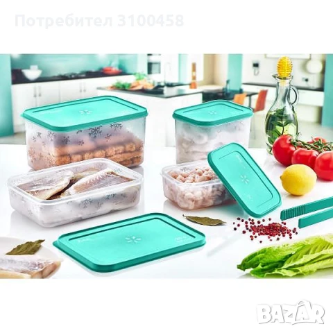 Кутия за съхранение във фризер, снимка 1