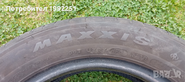 4бр летни гуми 195/55R15. Maxxis Mecotra3 DOT5118. 5.5 и 6mm дълбочина на шарката. Цената е за 4бр. , снимка 3 - Гуми и джанти - 36301958