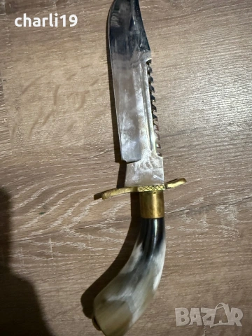 Уникален ловджийски нож , снимка 6 - Ножове - 53213982