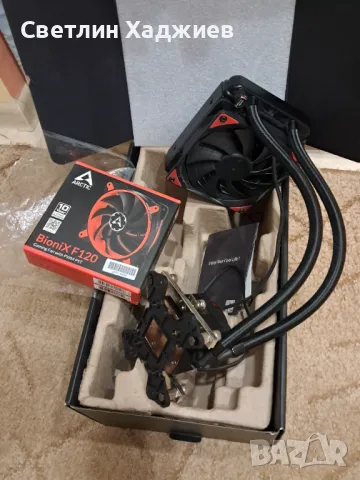 Водно охлаждане за процесор DeepCool CAPTAIN 120 EX за Intel/AMD процесори , снимка 10 - Други - 48986143