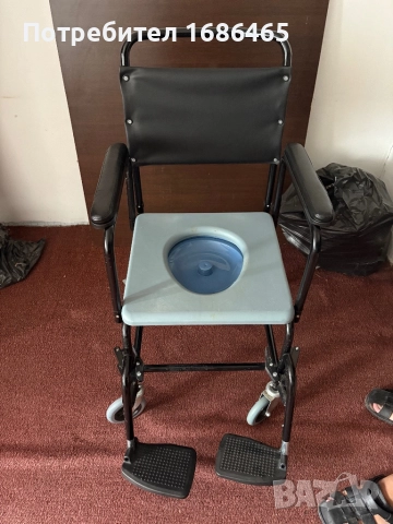 Комбинираният стол за баня и тоалетна, снимка 2 - Тоалетни столове - 51630193