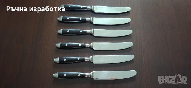 нож 6бр.rostfrei немски основен нож прибори за хранене комплект, снимка 17 - Прибори за хранене, готвене и сервиране - 55953211