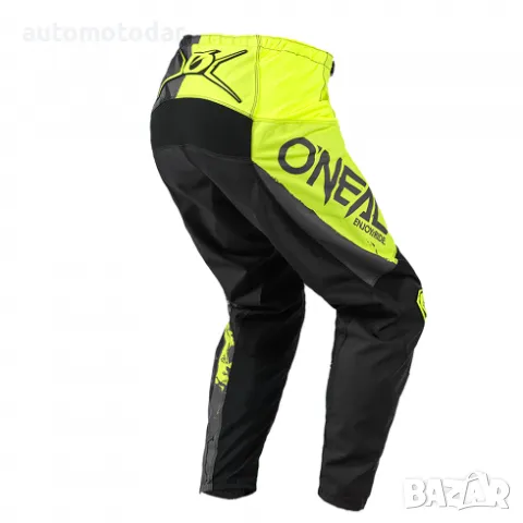 ДЕТСКИ МОТОКРОС БРИЧ O'NEAL ELEMENT RIDE BLACK/NEON YELLOW, снимка 2 - Аксесоари и консумативи - 48749714