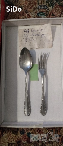 Лот алуминиеви 27 лъжици и 33 вилици, снимка 11 - Прибори за хранене, готвене и сервиране - 50846148