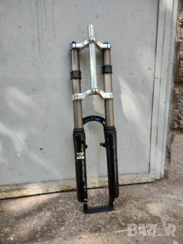 Вилка двукоронна 26", снимка 7 - Части за велосипеди - 51074559