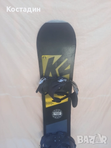 сноуборд  K2  с автомати  157см.  , снимка 2 - Зимни спортове - 52461935