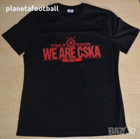 Нова тениска WE ARE CSKA!Тениска ЦСКА!, снимка 2 - Фен артикули - 34013761