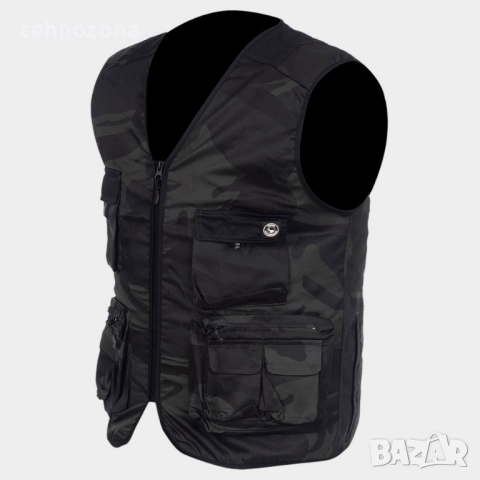 Камуфлажен ловно - рибарски елек KAMO, снимка 2 - Екипировка - 52575128