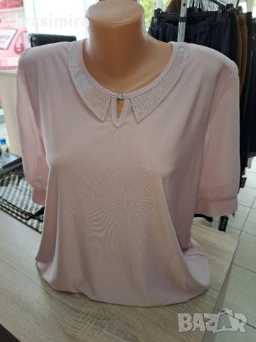 Блузка с размери Л, ХЛ, 2ХЛ, 3ХЛ , снимка 6 - Ризи - 42457013