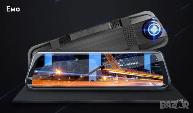 Видеорегистратор в огледало за обратно виждане за автомобил и камера за задно виждане , снимка 7 - Аксесоари и консумативи - 48645919