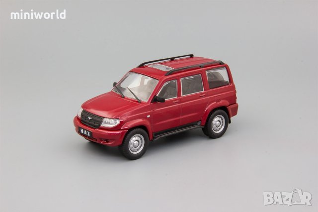 УАЗ 3163 Патриот 2005 - мащаб 1:43 на DeAgostini моделът е нов в блистер