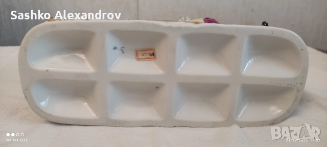 Японска порцеланова фигура с Dresden дантела - винтидж , снимка 10 - Антикварни и старинни предмети - 52879134