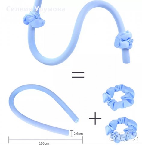 Сатенен ролер за къдрене на коса, снимка 5 - Аксесоари за коса - 39383004