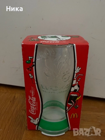 Колекция от 6 чаши McDonald’s EURO 2012 – пълен комплект, снимка 3 - Чаши - 51784195