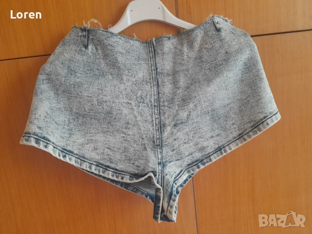 *Asos*Къси дамски дънки с капси , снимка 4 - Дънки - 50928045