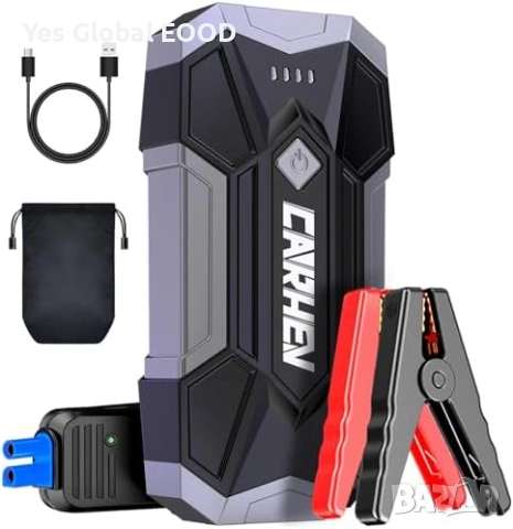 4500A Jump Starter Booster до 8.0L бензин