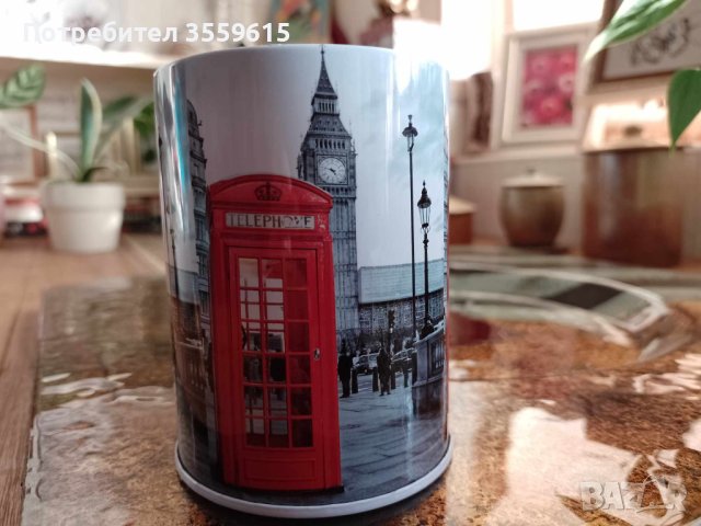 метална ретро кутия Лондон, снимка 1