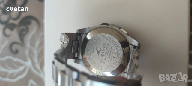 Casio Oceanus Ocw-G1000E-1Ajf лимитирана серия,GPS,SOLAR, снимка 10 - Мъжки - 53695799