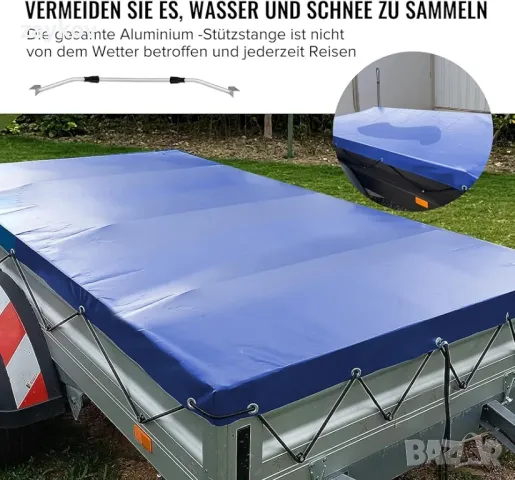 Скоба за плосък брезент Plutohiker за брезент на ремарке, комплект от 2 броя, снимка 5 - Аксесоари и консумативи - 49769270