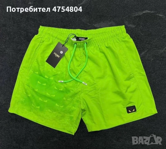 Мъжки бански Fendi с ефект при намокряне, снимка 3 - Бански - 53709930
