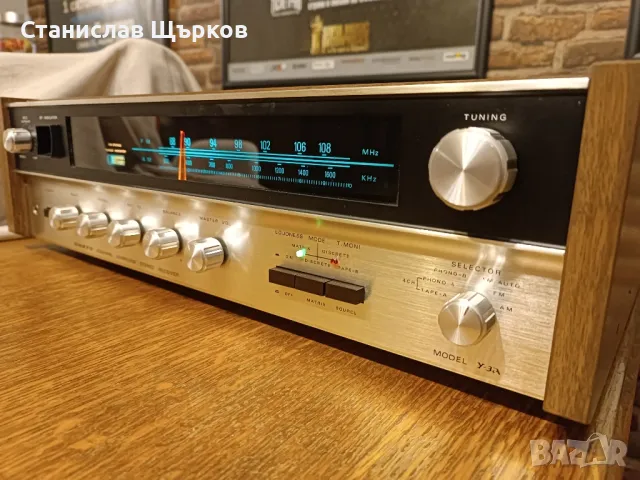Onkyo Y-3A Quadrophonic Vintage Receiver , снимка 4 - Ресийвъри, усилватели, смесителни пултове - 47330399