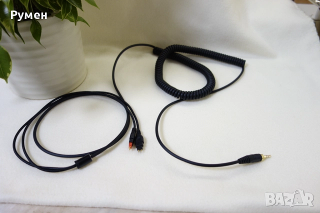 Падове и кабел за Sennheiser HD 600 650 660s  и др. , стойка за слушалки, снимка 10 - Слушалки и портативни колонки - 51934828