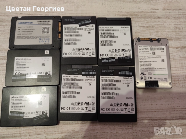 Продавам SSD дискове 256Gb
