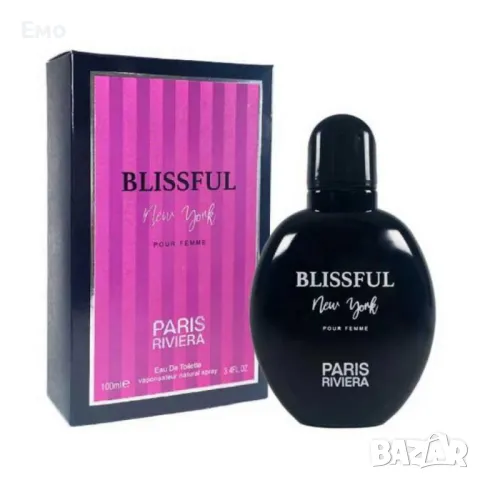 Дамски парфюм PARIS RIVIERA BLISSFULL EDT 100ml, снимка 7 - Дамски парфюми - 47963296