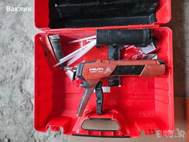 Пистолет за лепило за химически анкери Hilti HDM 330/500