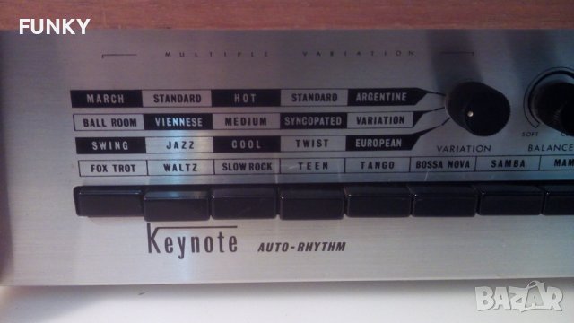 Keynote Auto-Rhythm Mark XX MR-101, снимка 5 - Ресийвъри, усилватели, смесителни пултове - 39397171