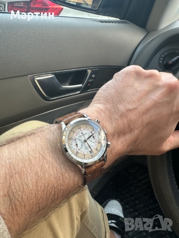 Автоматичен Часовник - Tecnotempo - Хронограф - Отличен, снимка 3 - Мъжки - 52365906