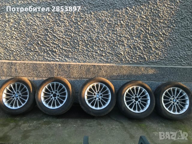 Джанти 5 броя БМВ 5 серия Е39 520 2002г, снимка 6 - Гуми и джанти - 34628866