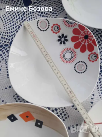порцеланови чинии, снимка 6 - Чинии - 48741627