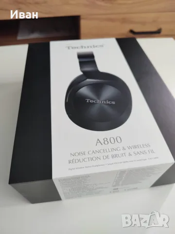 Technics EAH-A800E-K – с гаранция, пълен комплект, без забележки, снимка 6 - Bluetooth слушалки - 56084384