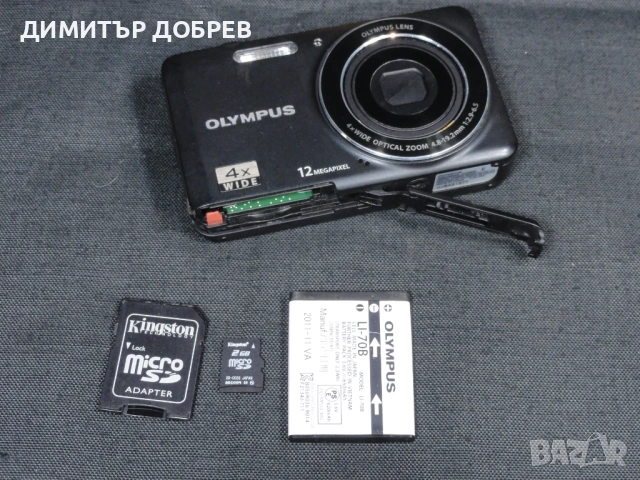 ЦИФРОВ ФОТОАПАРАТ OLYMPUS VG-110 12MP DIGITAL CAMERA, снимка 11 - Фотоапарати - 53538552