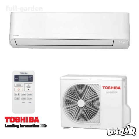 Инверторен климатик TOSHIBA SEIYA RAS-B10J2KVG-E ВЪТР. + TOSHIBA SEIYA RAS-10J2AVG-E ВЪНШ.