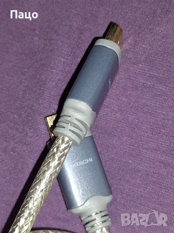 HDMI кабел Hitachi, 1,5 м  Екраниран , снимка 4 - Части и Платки - 56322287