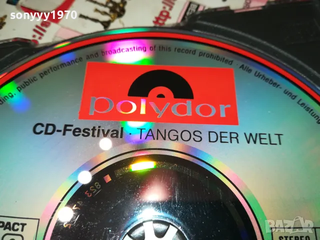 TANGOS DER WELT CD-MADE IN WEST GERMANY 0301251617, снимка 4 - CD дискове - 48537176