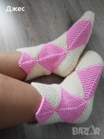 Плетени Дамски чорапи, снимка 1 - Дамски чорапи - 41871751