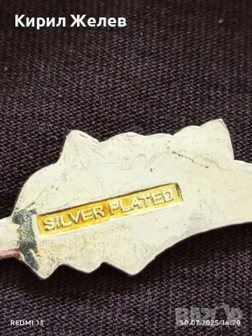 ПОСРЕБРЕНИ ВИЛИЧКИ за ДЕСЕРТ КИПЪР СТАРИ РЕДКИ ЗА КОЛЕКЦИЯ 35367, снимка 5 - Други ценни предмети - 51193799