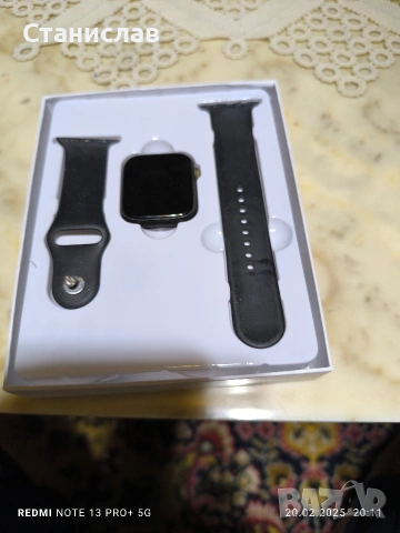 Смарт часовник Т 500 плюс, снимка 2 - Мъжки - 53398888