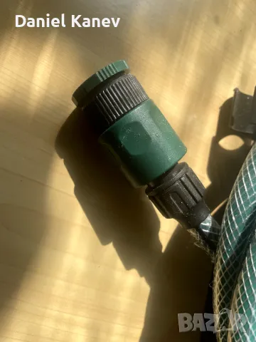 Градински маркуч с многофункционален пистолет за поливане, снимка 2 - Напояване - 50402800